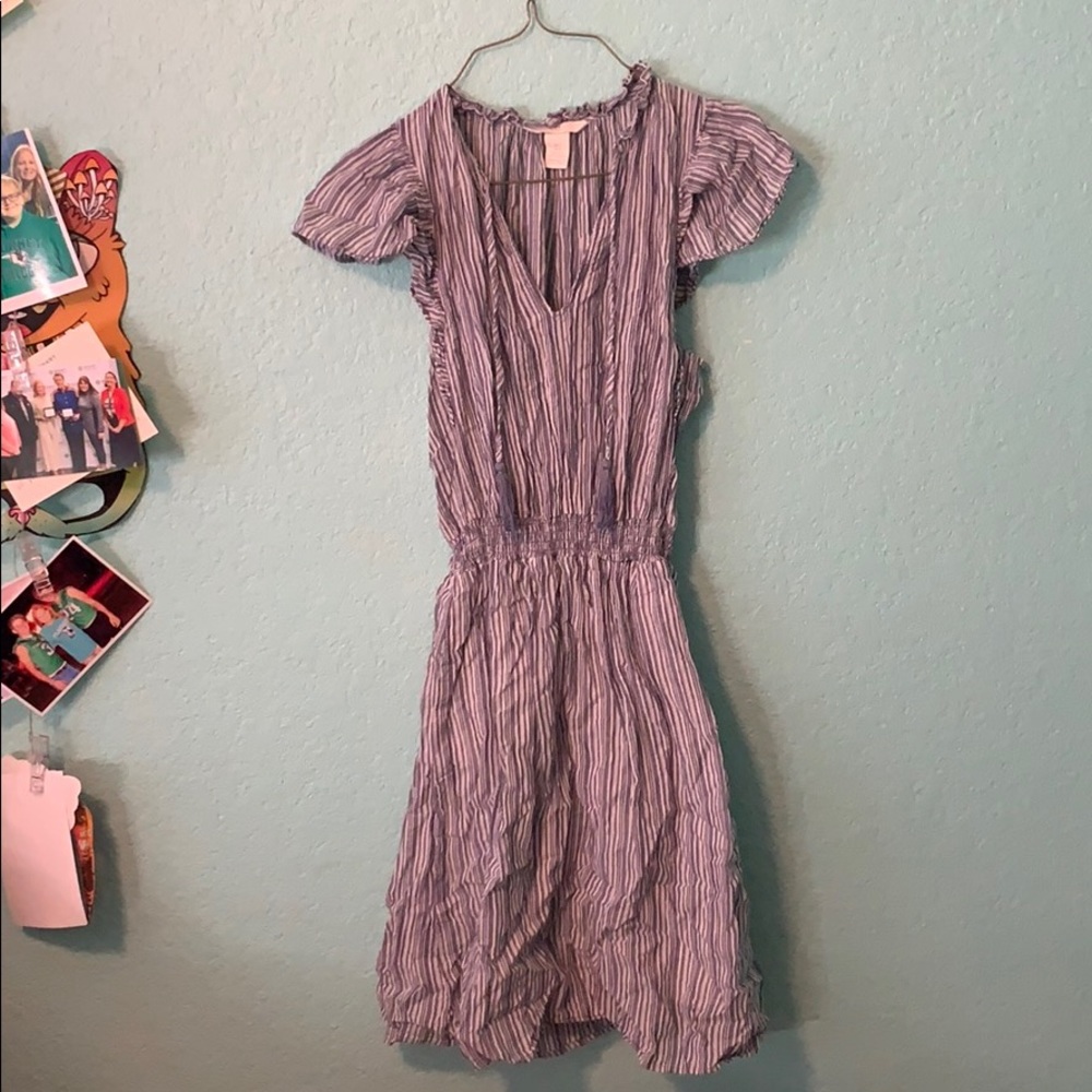 striped dress